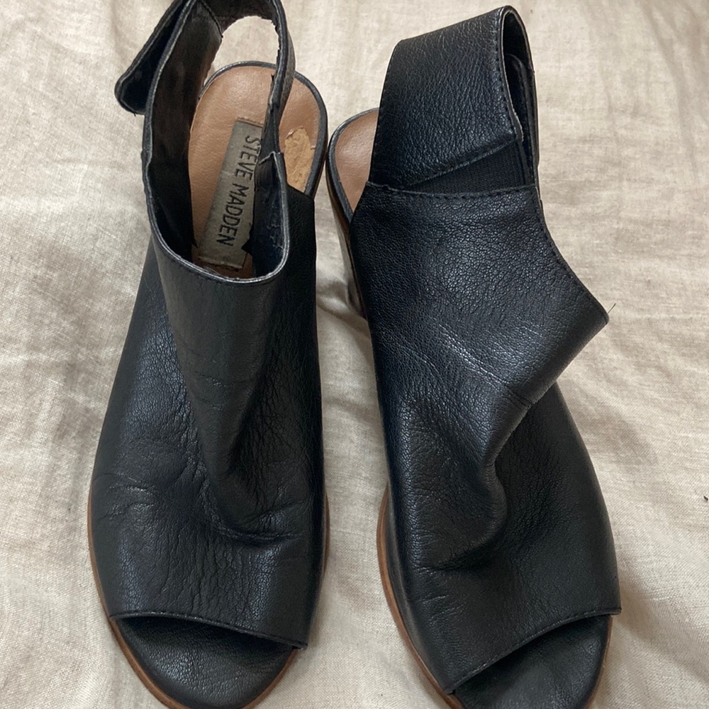 Steve Madden Black Heels